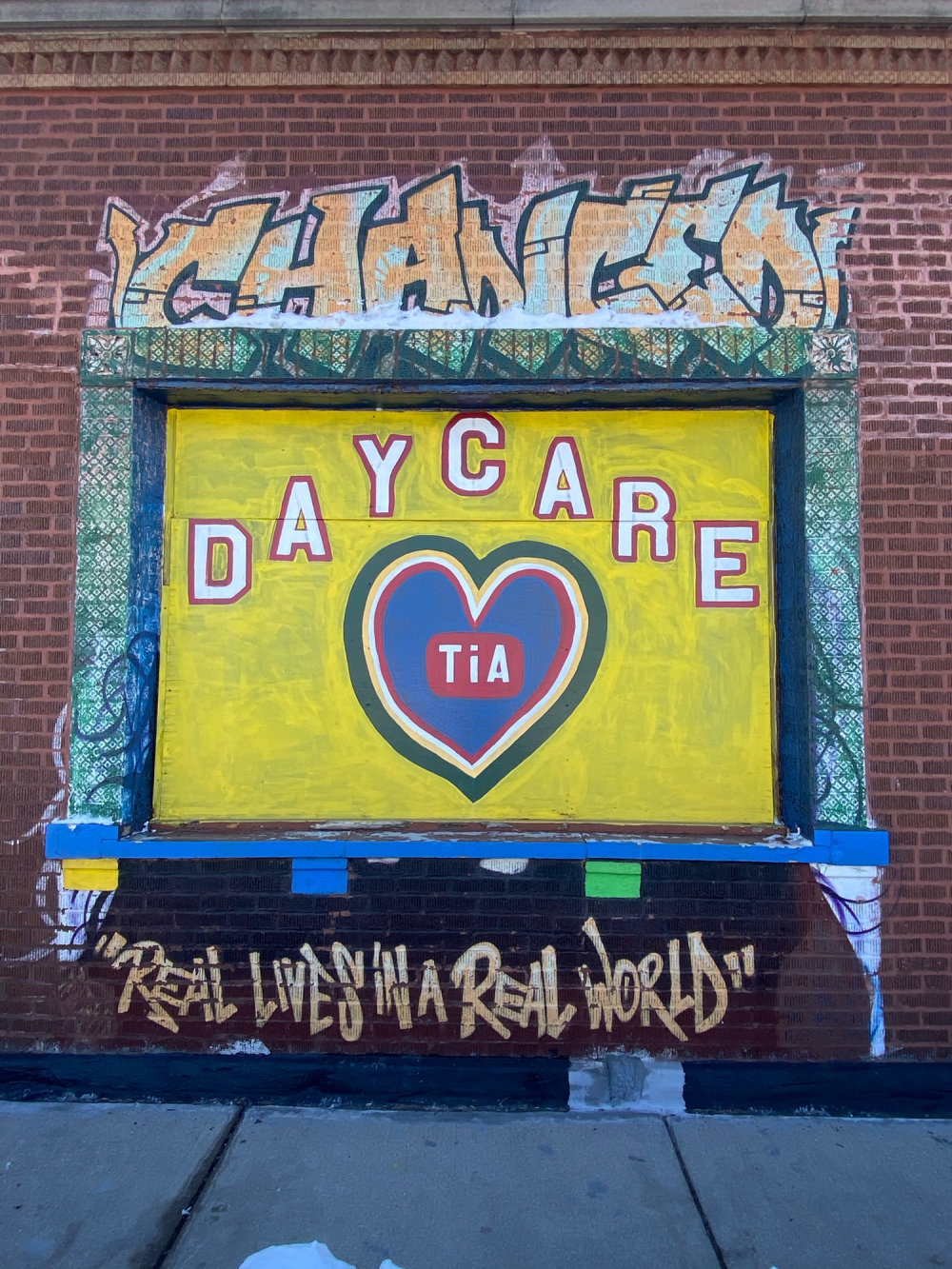 mural in Cicero by artist unknown.