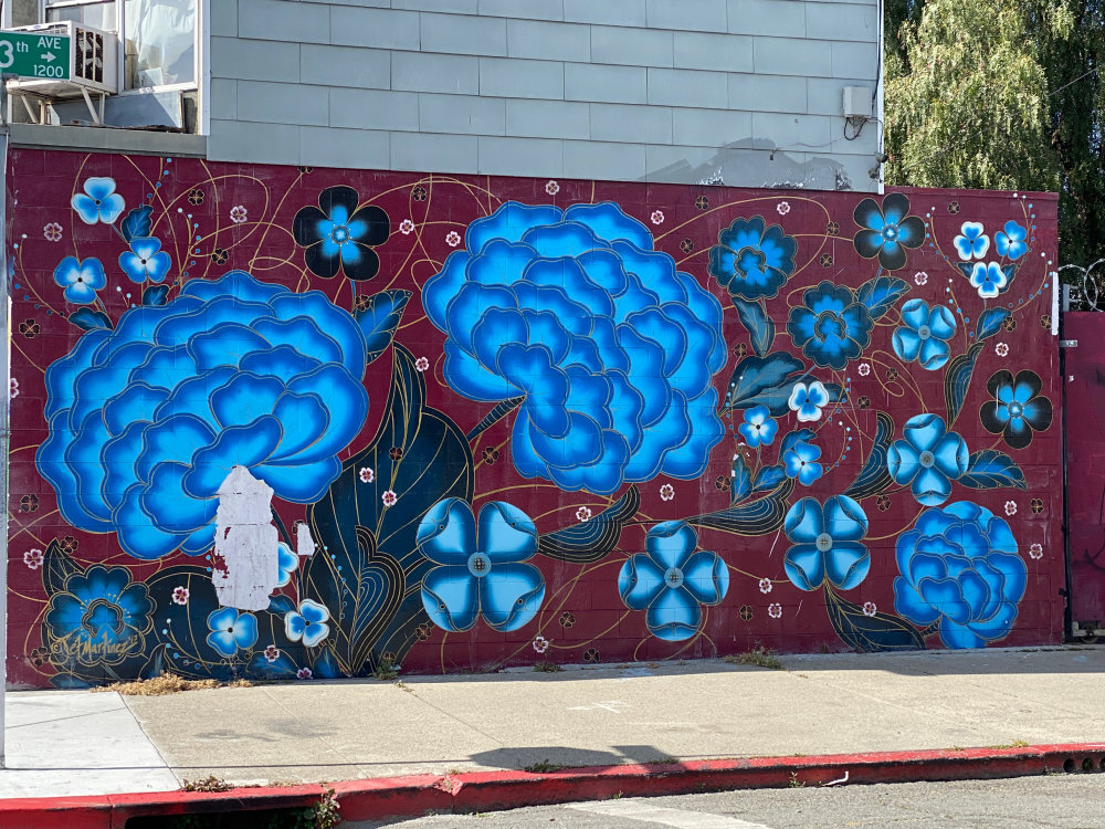 mural in Oakland by artist Jet Martinez.