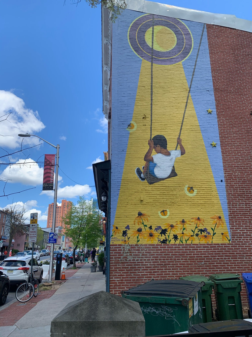 mural in Baltimore by artist unknown.