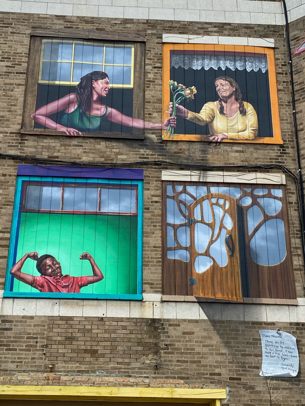 mural in Chicago by artist unknown.