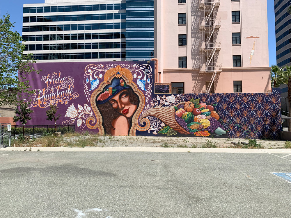 mural in San Jose by artist Jim Miner.