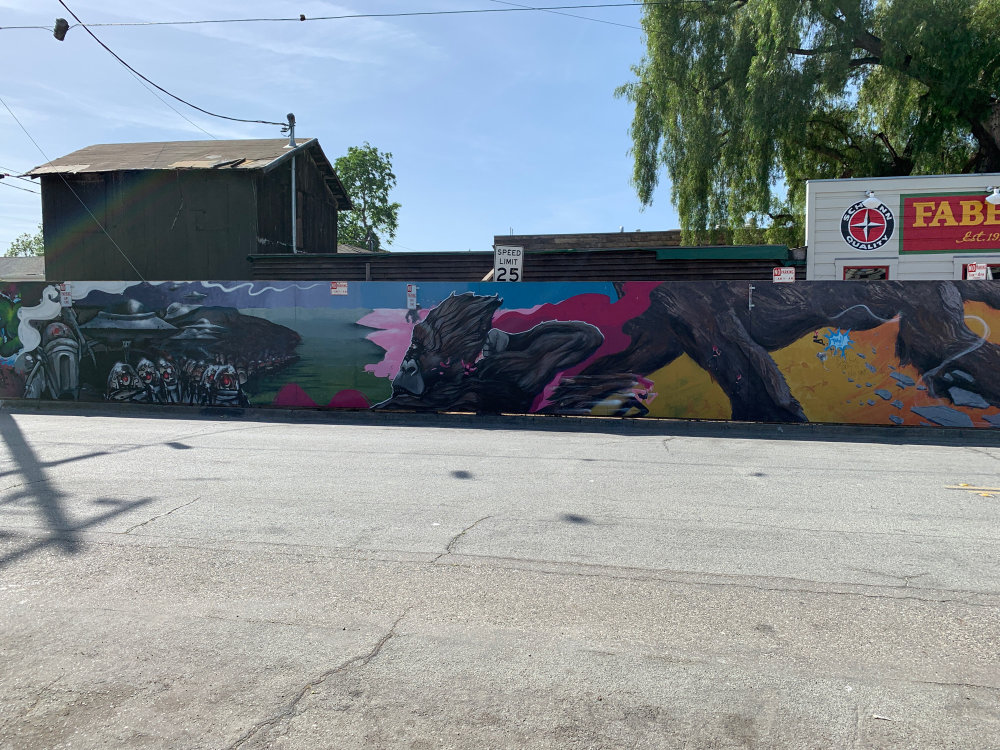 mural in San Jose by artist unknown.