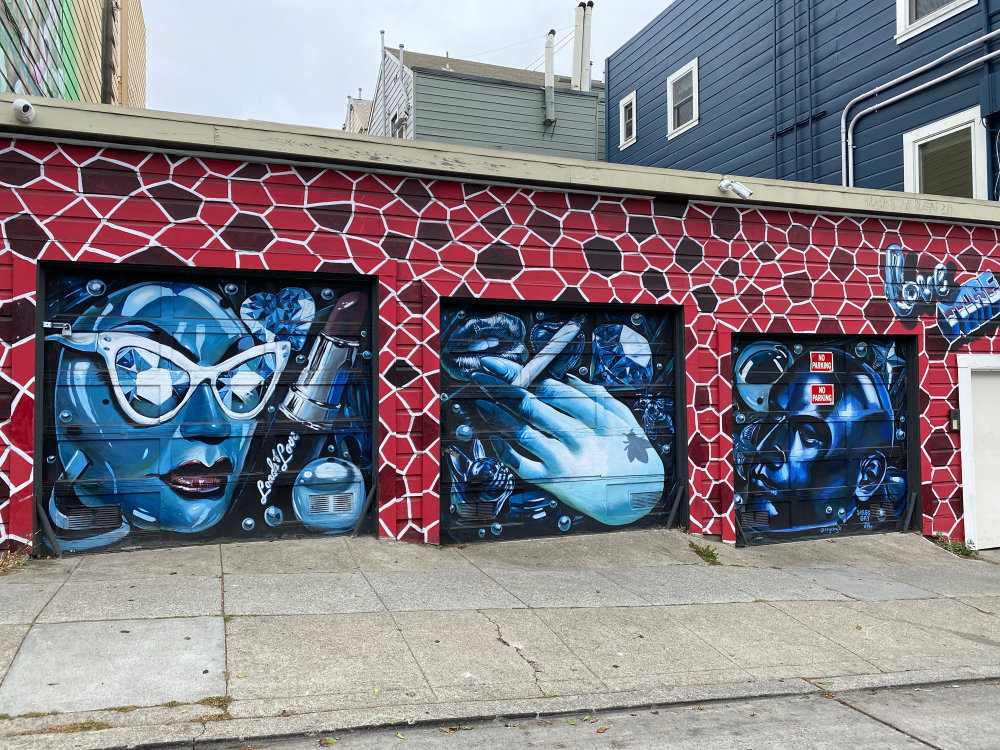 mural in San Francisco by artist Serge Gay Jr.