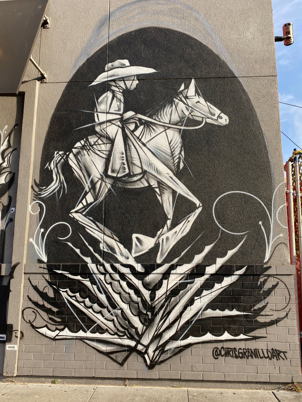 mural in San Francisco by artist Chris Granillo.