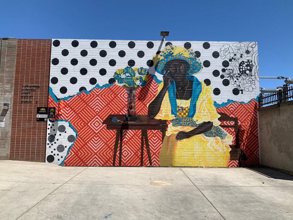 mural in Sacramento by artist Shonna McDaniels.