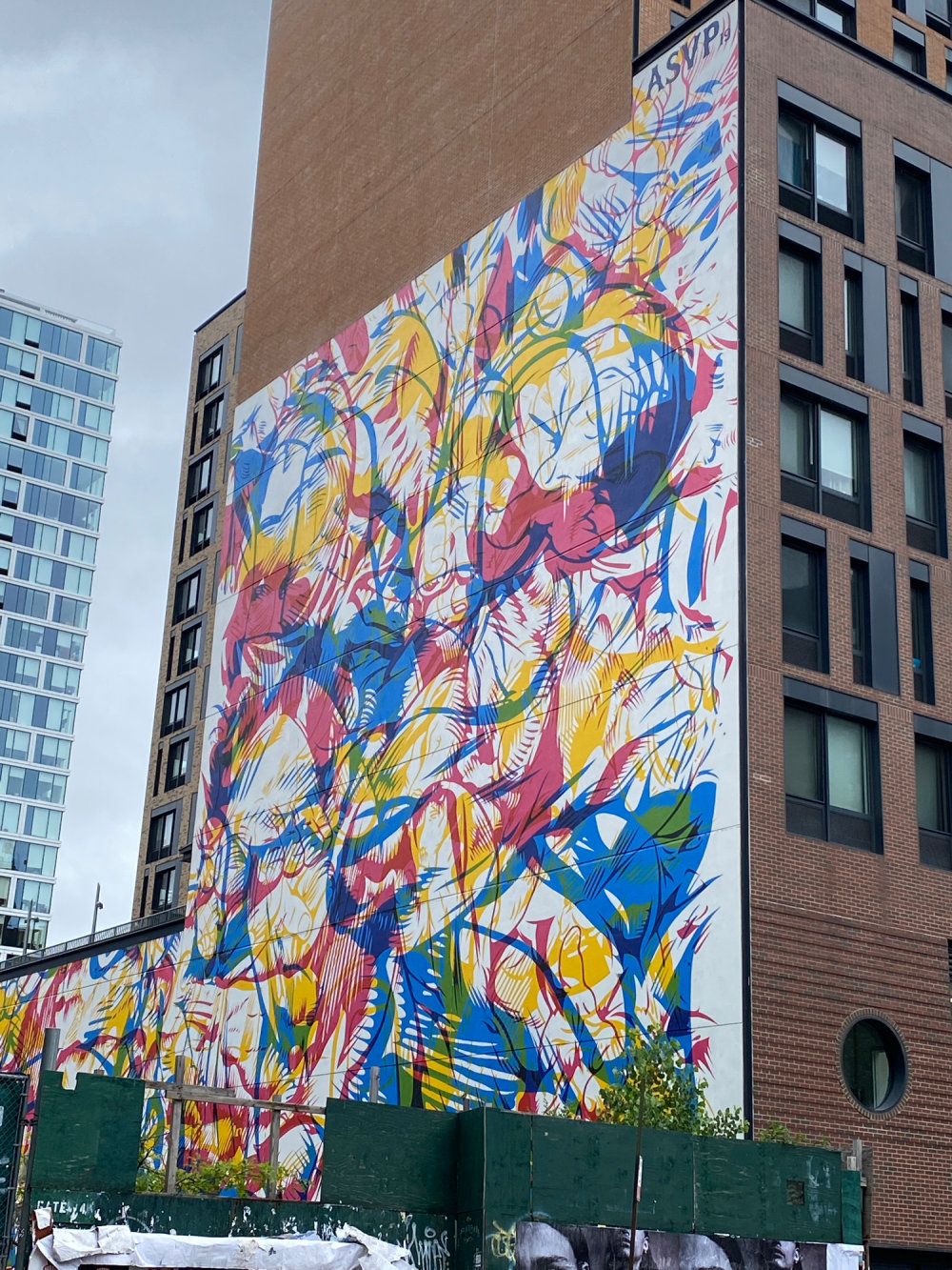 mural in New York by artist ASVP.