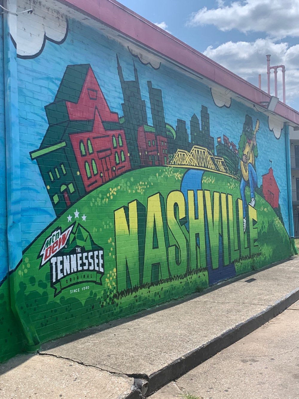 mural in Nashville by artist unknown.