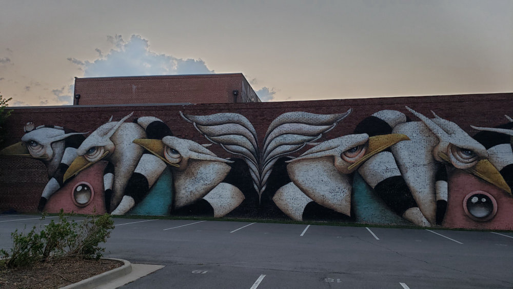 mural in Fort Smith by artist Ana Maria Ortiz.