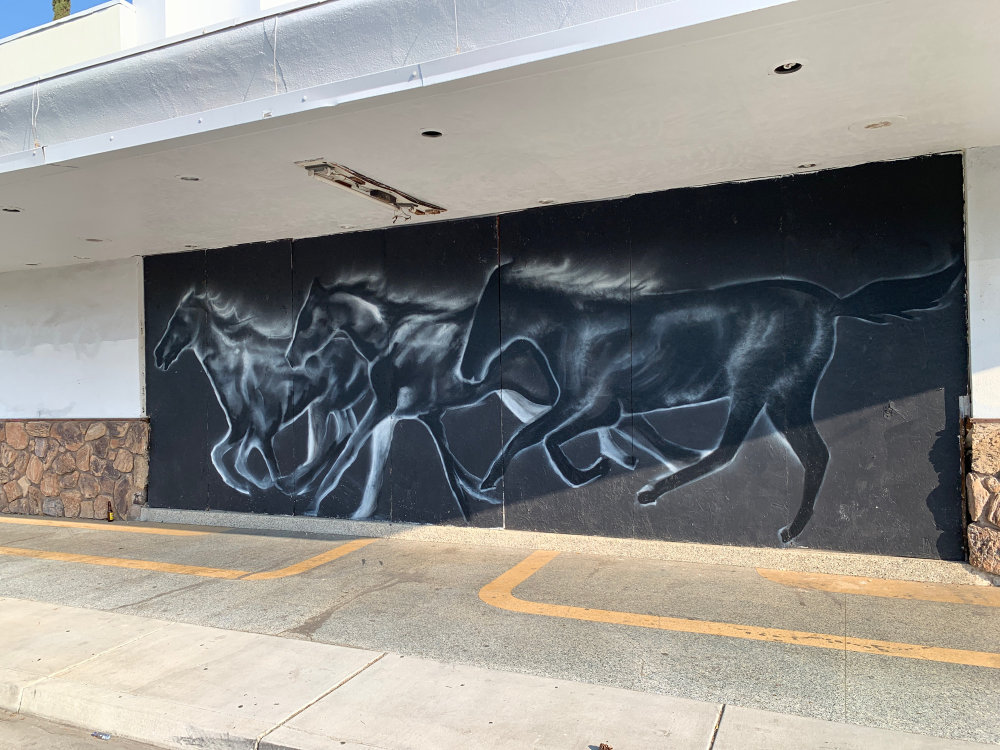 mural in Sacramento by artist Norman Ayles.