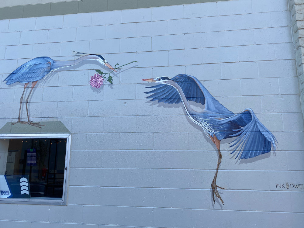 mural in Redwood City by artist unknown.