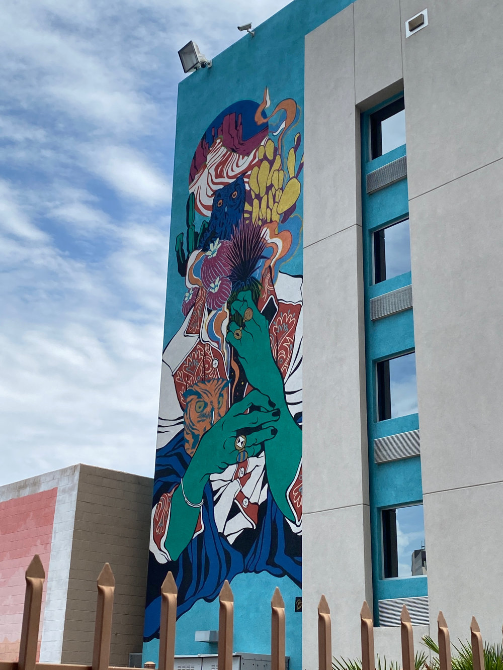 mural in Las Vegas by artist unknown.