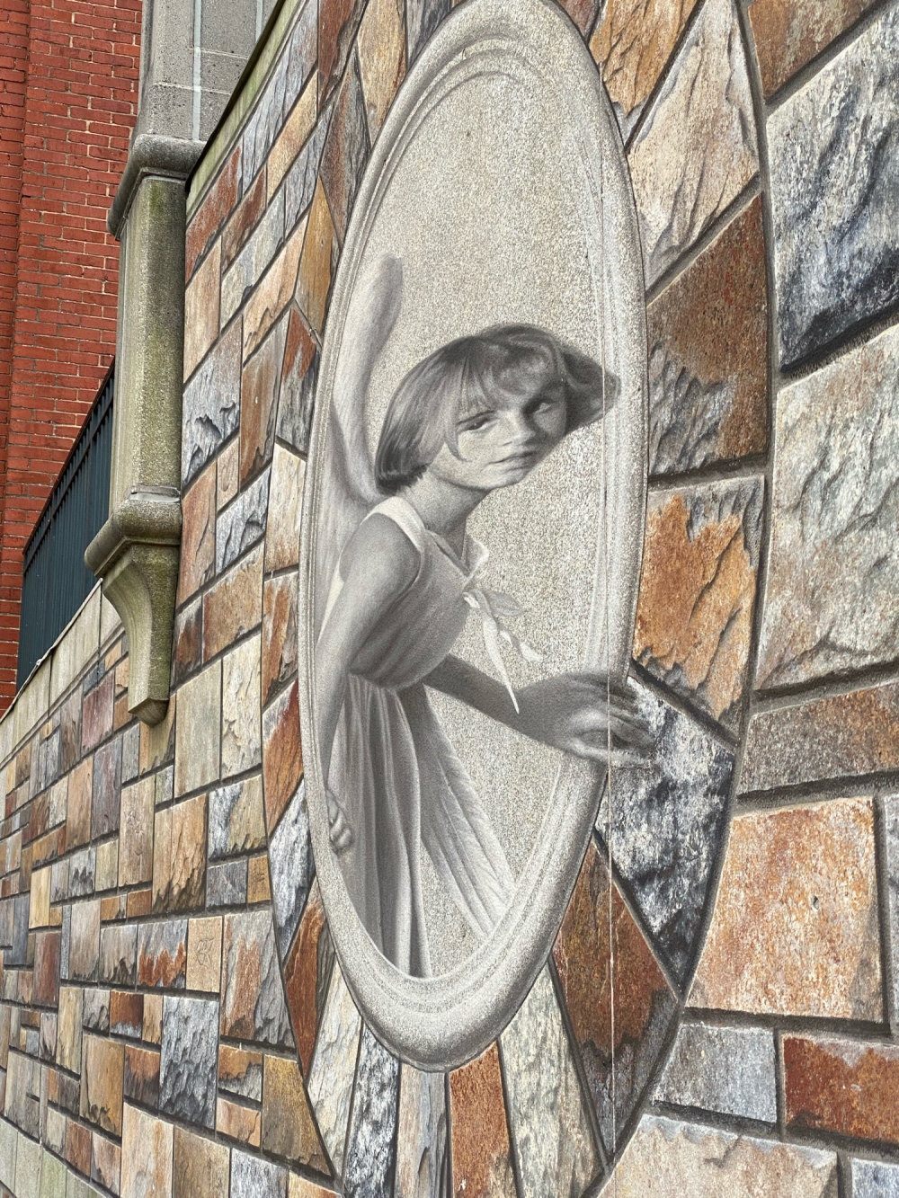 mural in Frederick by artist unknown.