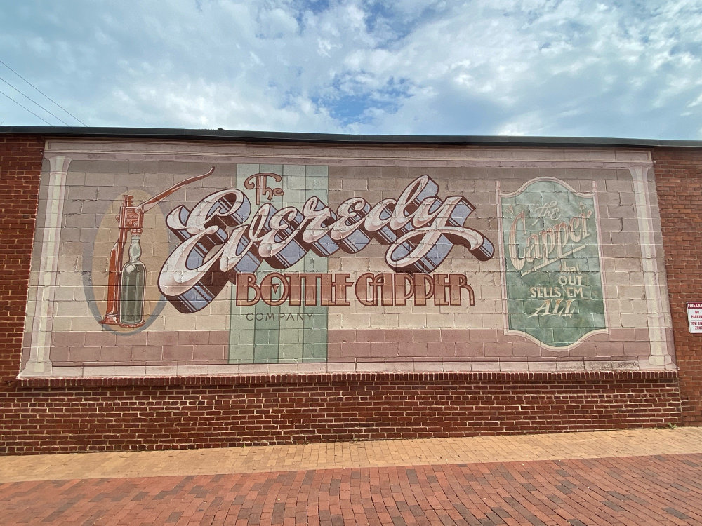 mural in Frederick by artist unknown.