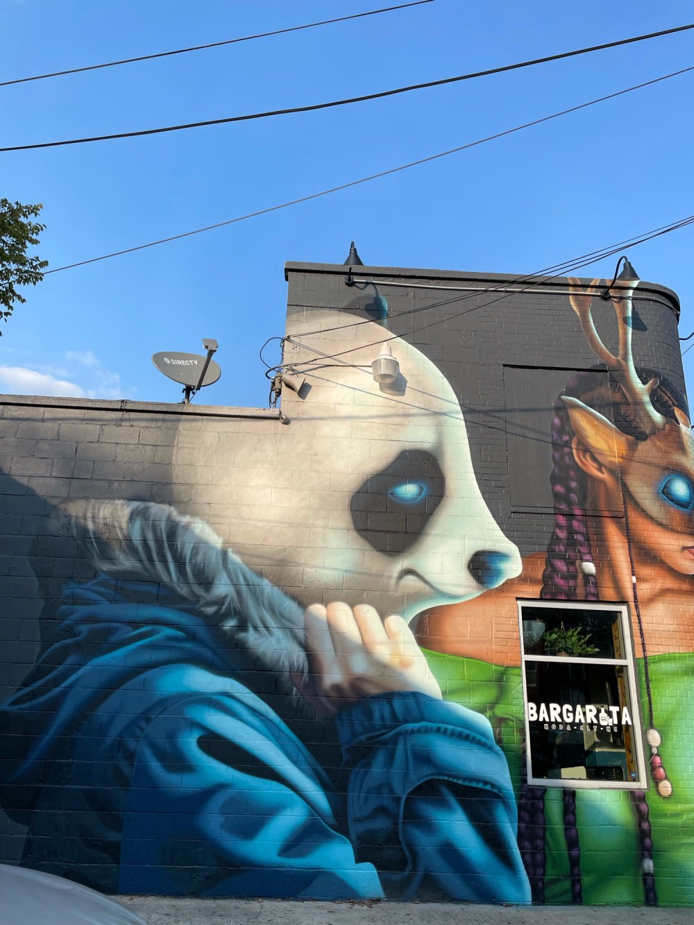 mural in Charlotte by artist Matt Hooker.