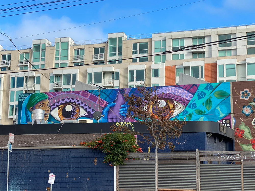 mural in San Francisco by artist Sami See.