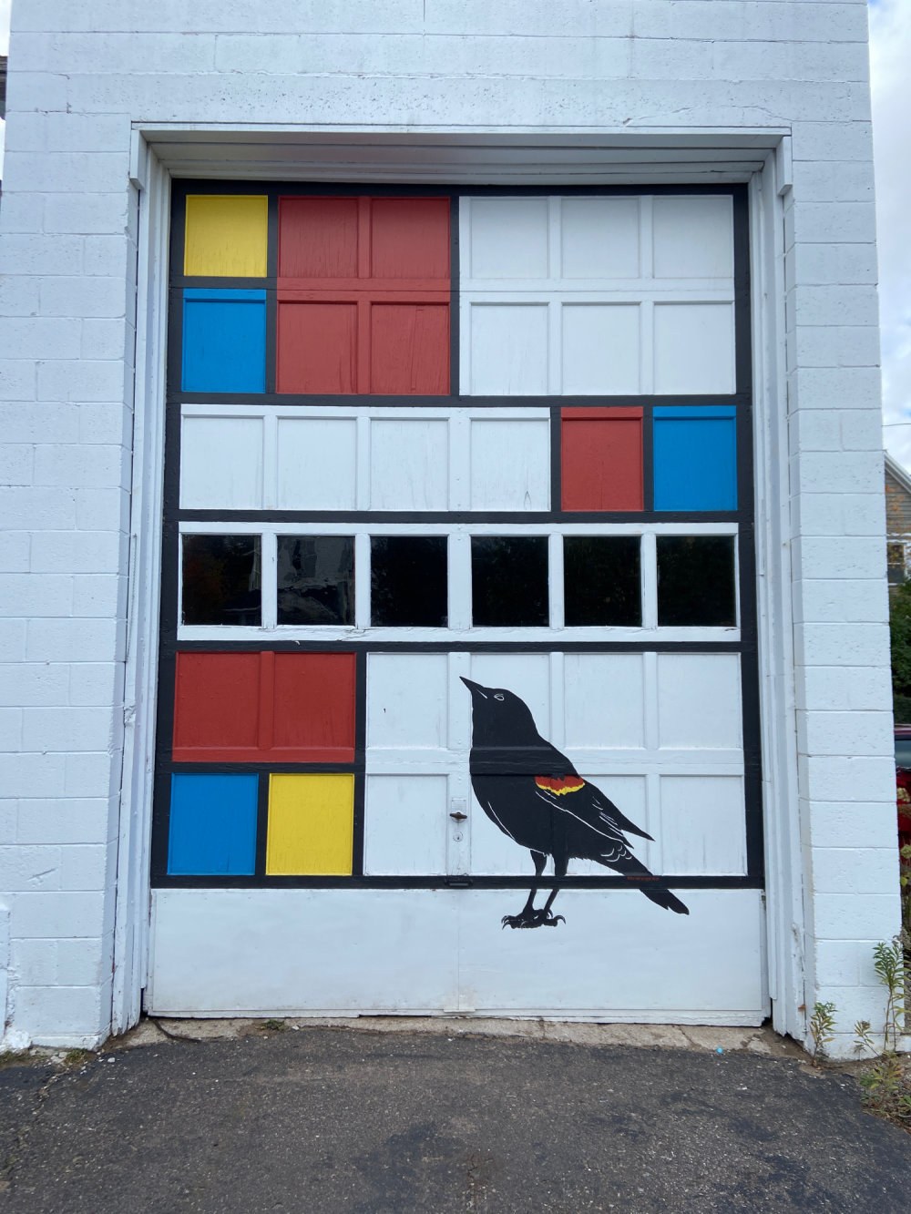mural in Marquette by artist unknown.