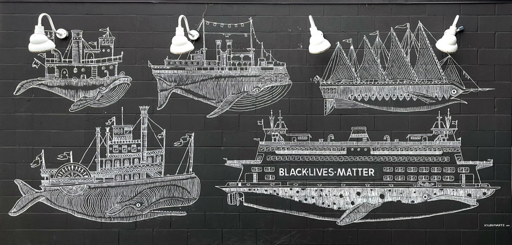 mural in Seattle by artist unknown.