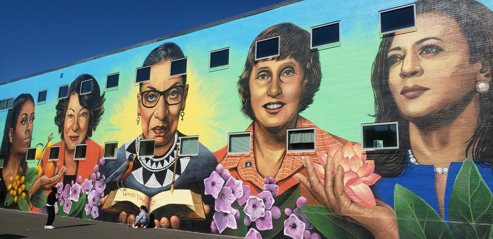 mural in Hartford by artist unknown.