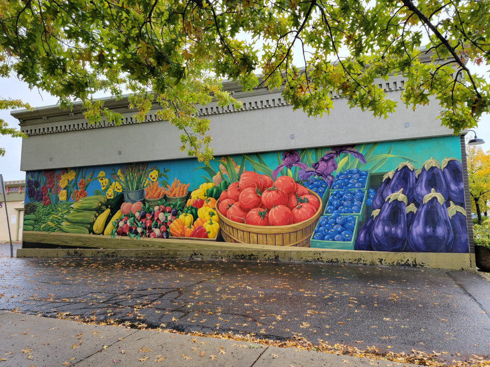 mural in South Haven by artist unknown.