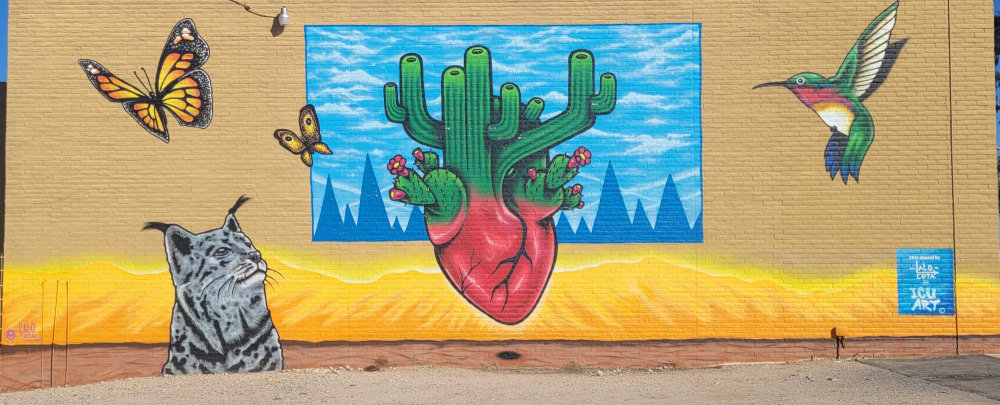 mural in Tucson by artist unknown.