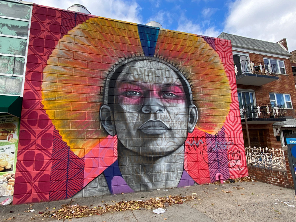 mural in Queens by artist Tito Ferrara.