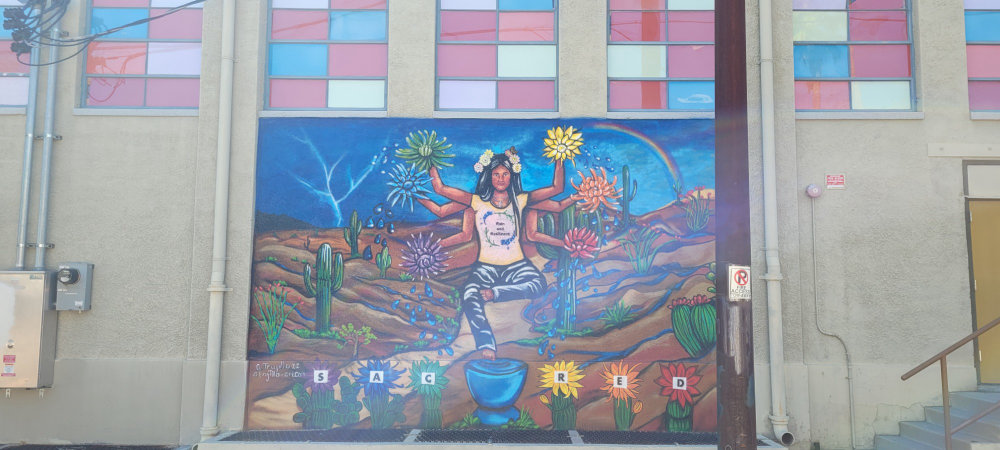 mural in Tucson by artist unknown.
