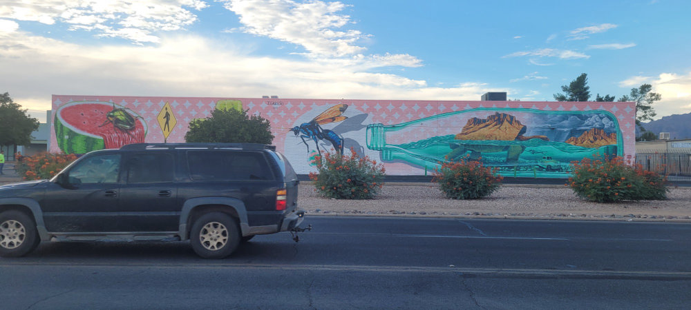 mural in Tucson by artist unknown.