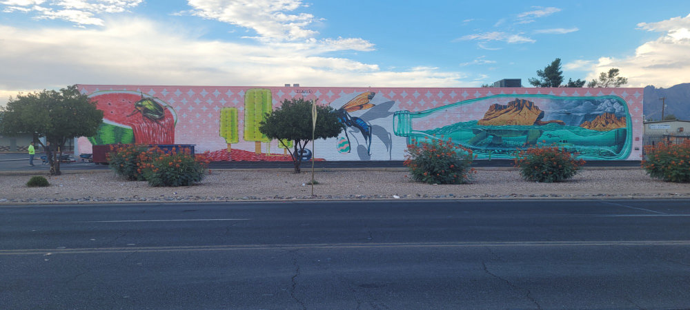 mural in Tucson by artist unknown.