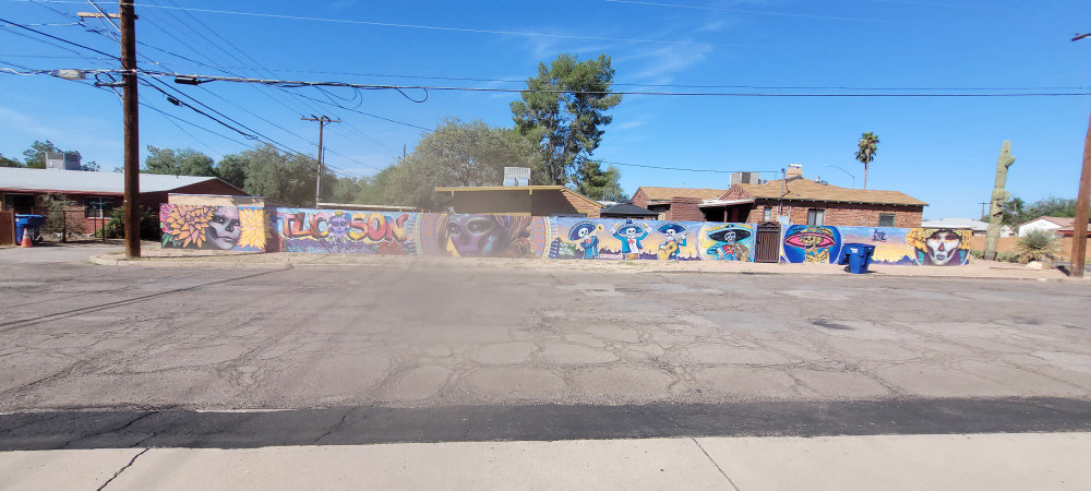 mural in Tucson by artist unknown.