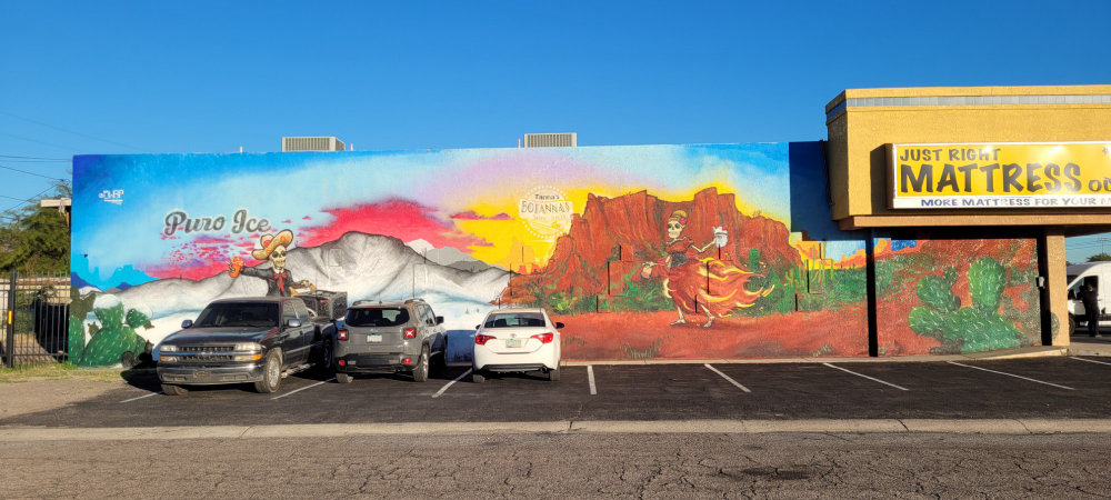 mural in Tucson by artist unknown.