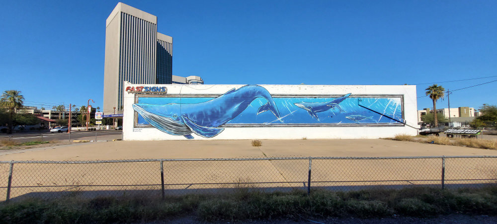 mural in Phoenix by artist unknown.