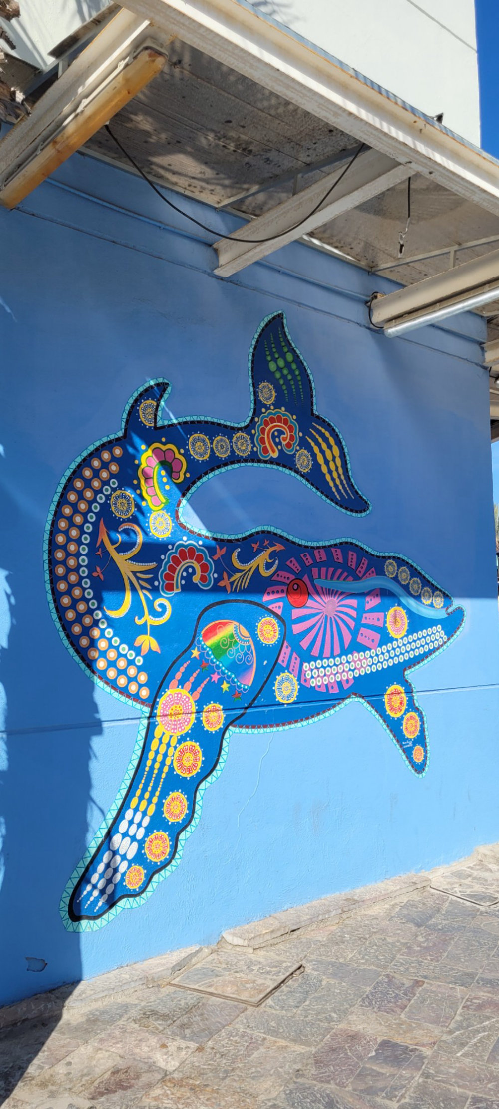 mural in Cabo San Lucas by artist unknown.