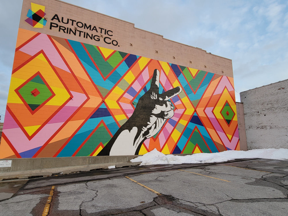 mural in Omaha by artist unknown.