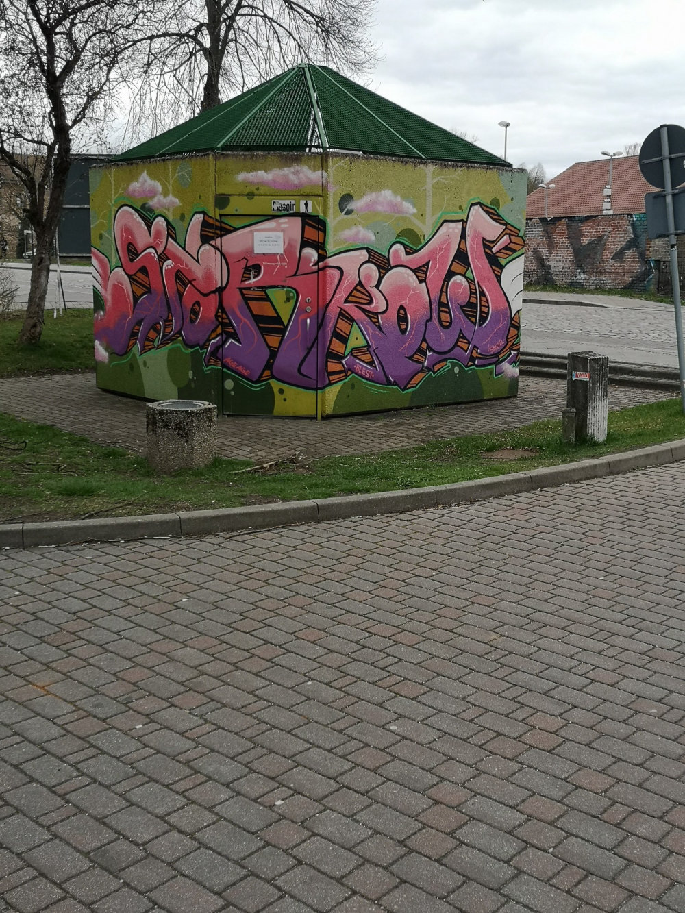 mural in Storkow (Mark) by artist unknown.