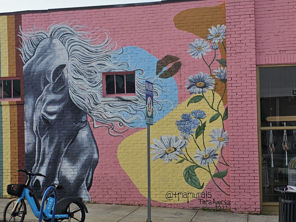 mural in Nashville by artist Tara Marie Aversa.