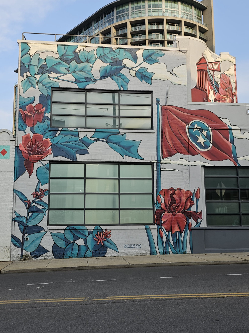 mural in Nashville by artist Out East Boys.