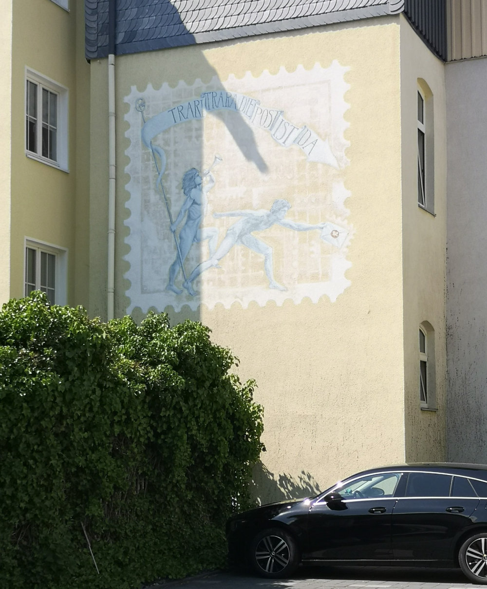 mural in Bad Harzburg by artist unknown.