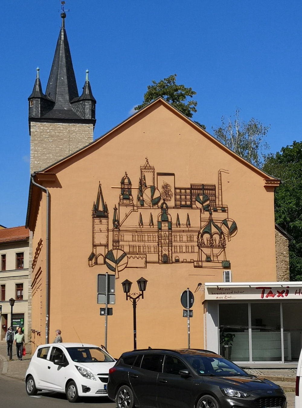 mural in Aschersleben by artist unknown.