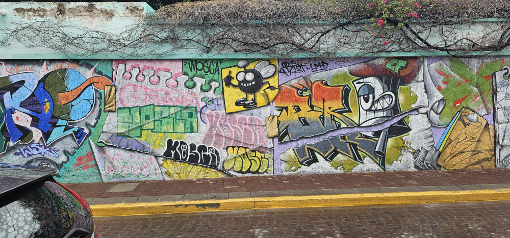 mural in Mazatlán by artist unknown.