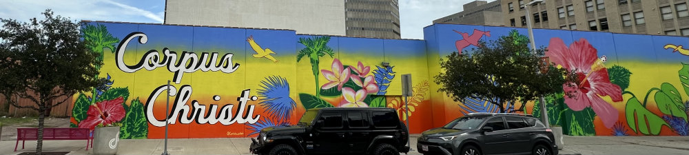 mural in Corpus Christi by artist unknown.