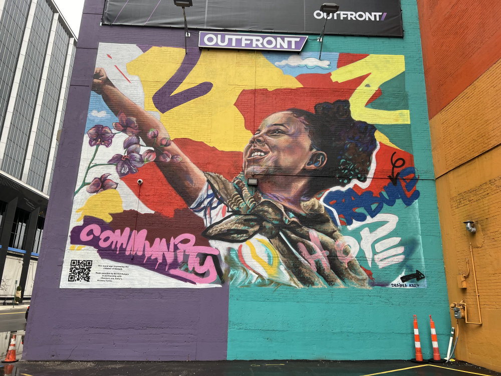 mural in Detroit by artist Desiree Kelly.