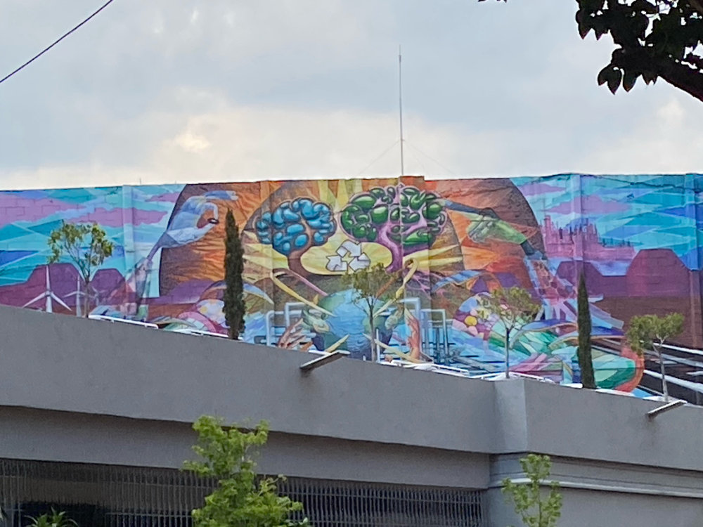 mural in Ciudad de México by artist unknown.