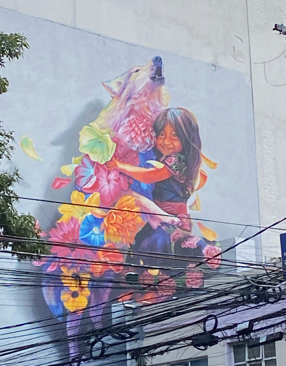 mural in  by artist unknown.