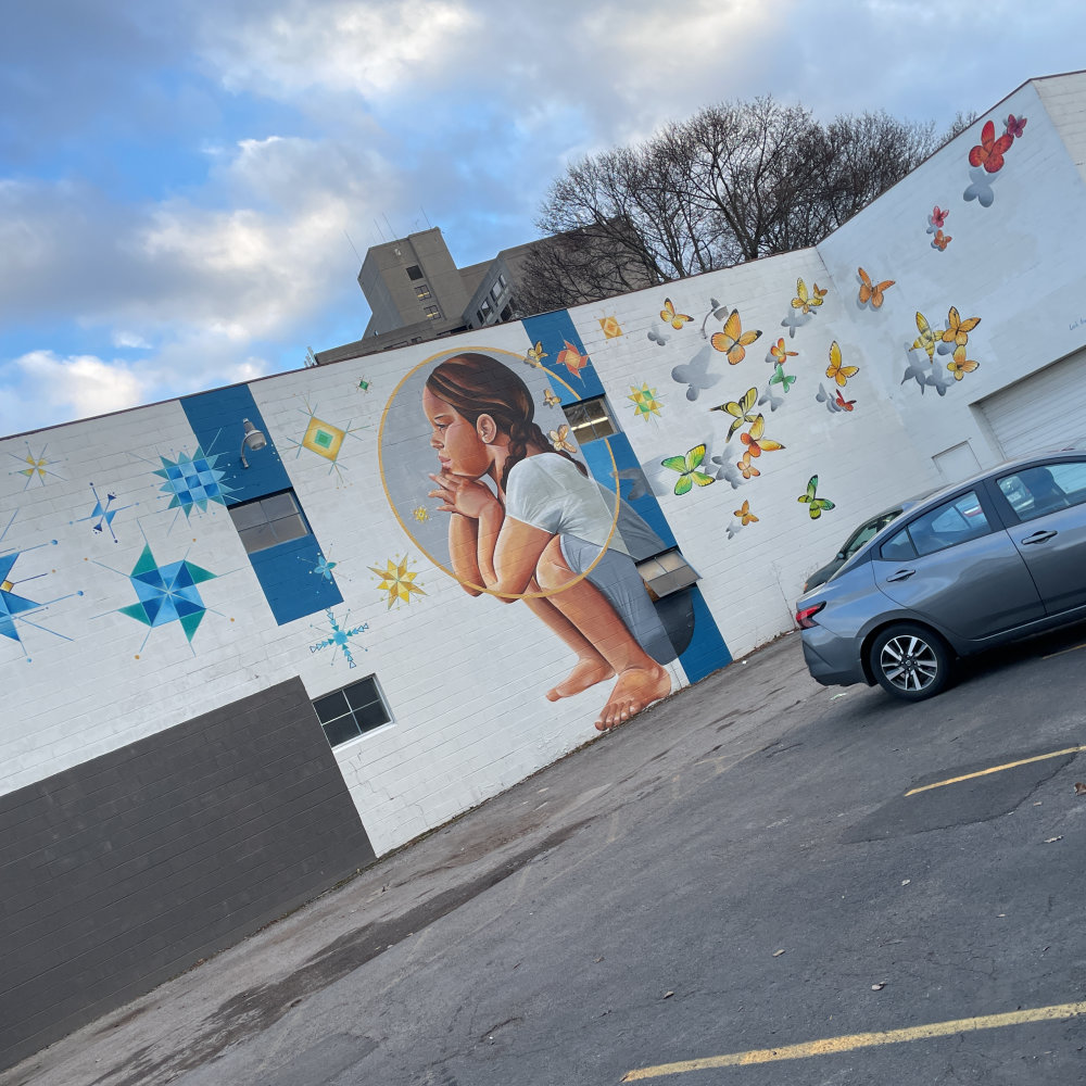mural in Rochester by artist Nani Chacon.