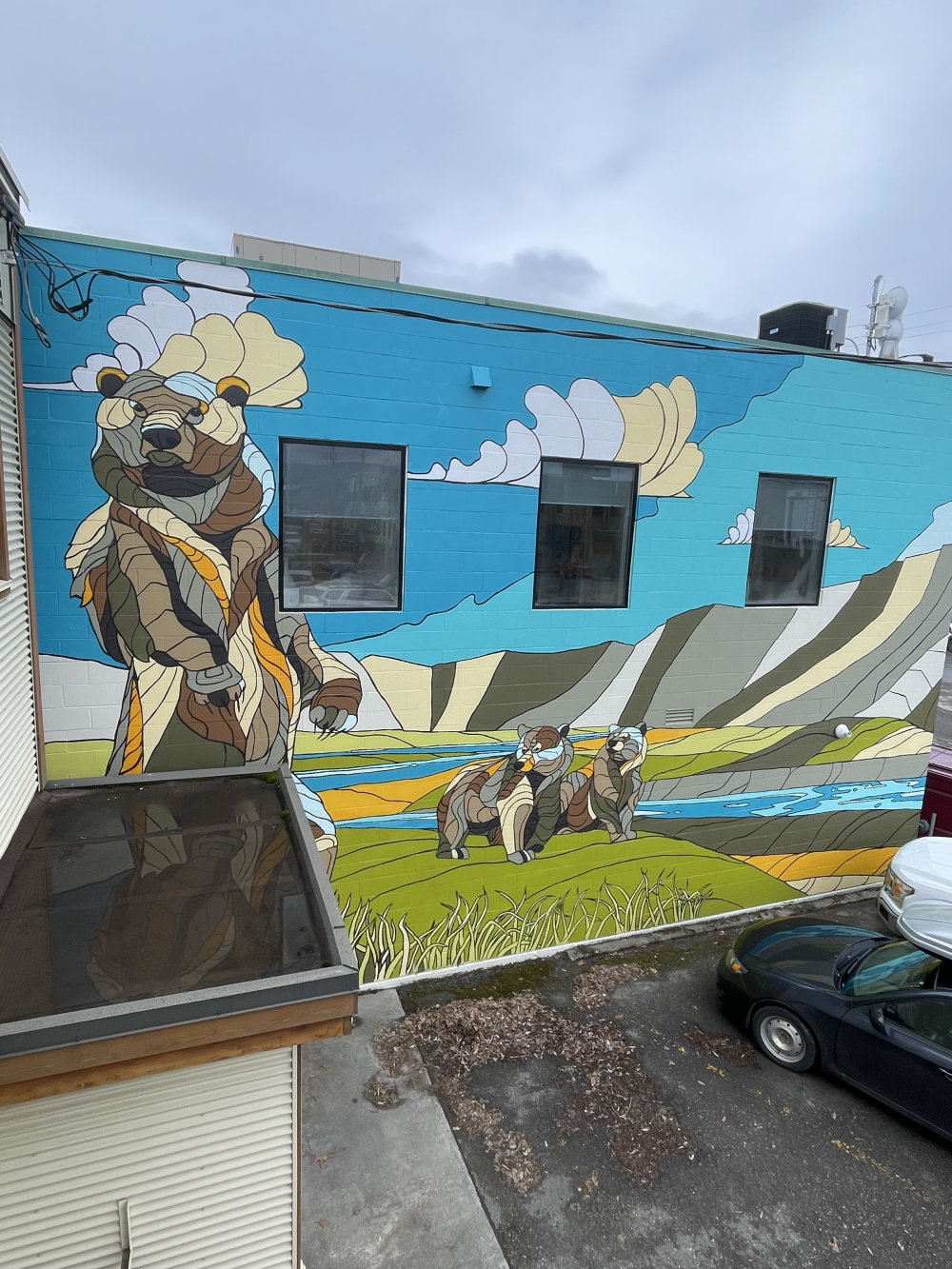 mural in Terrace by artist Casey Braam.