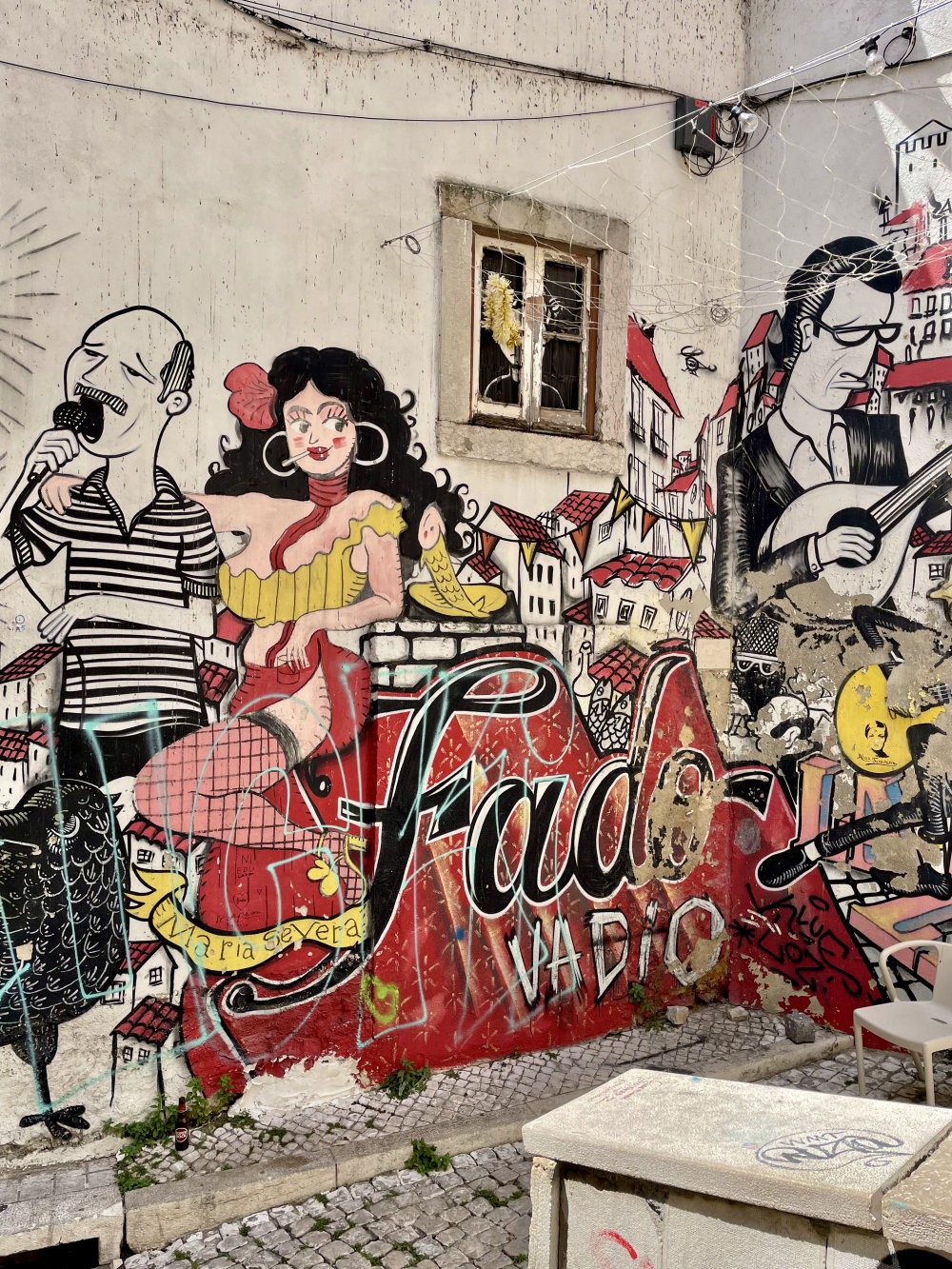 mural in Lisboa by artist unknown.