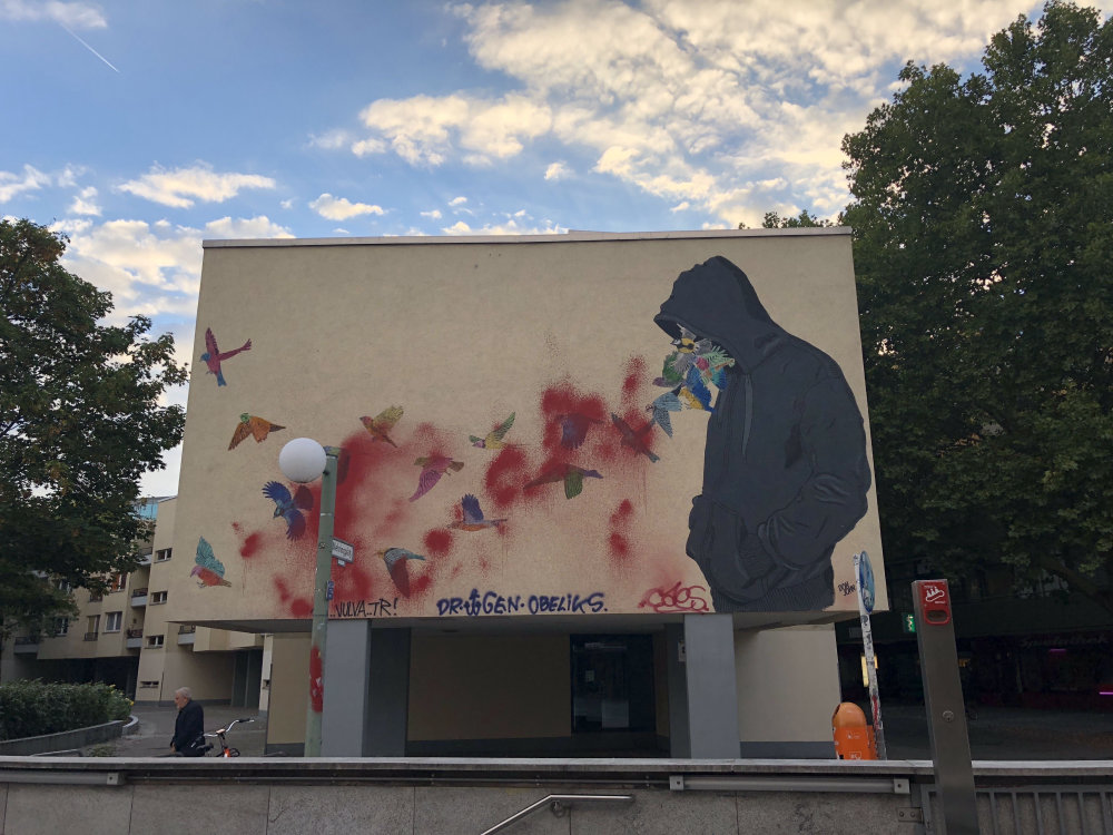 mural in Berlin by artist unknown.