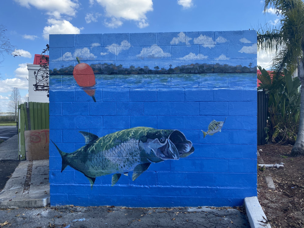 mural in Lakeland by artist Bob Gregory.