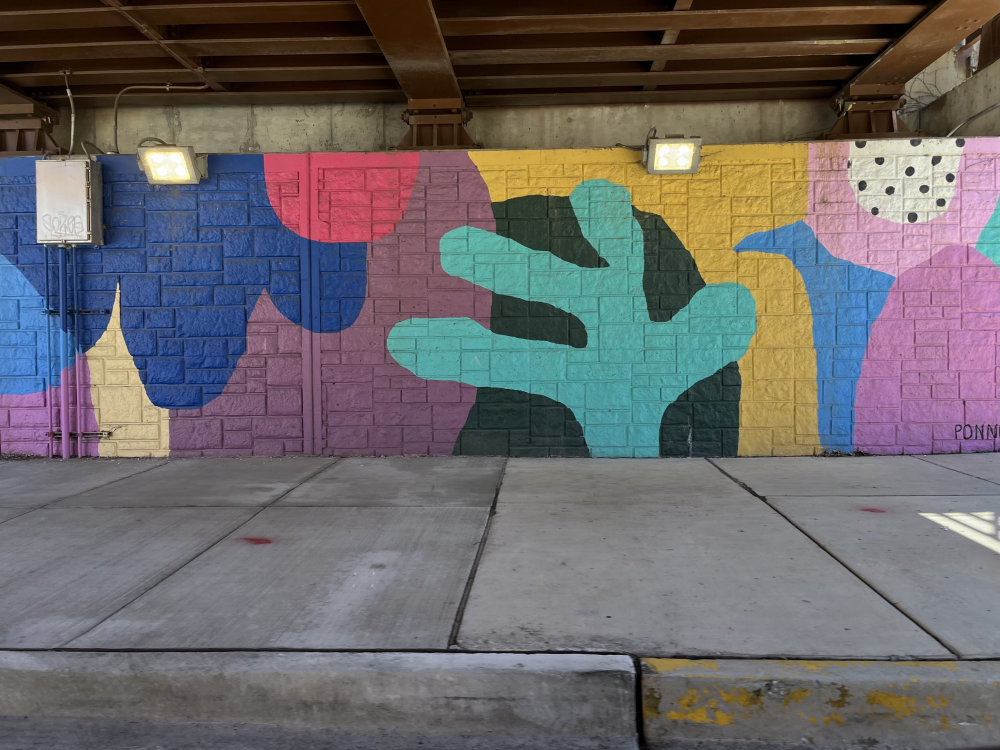 mural in Chicago by artist Adrianne Hawthorne.