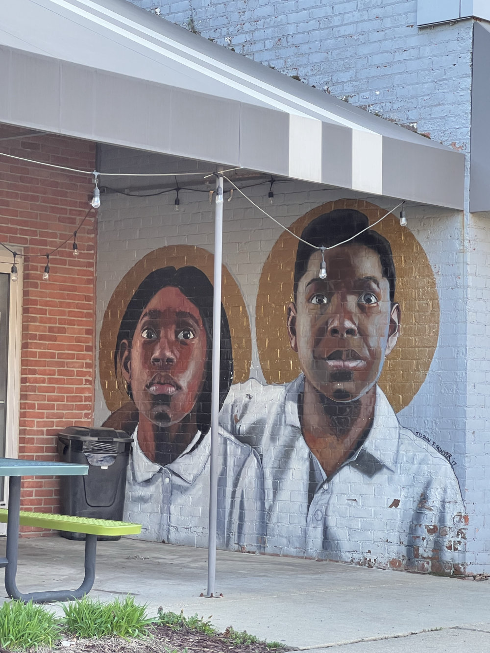 mural in Detroit by artist Tylonn J. Sawyer.